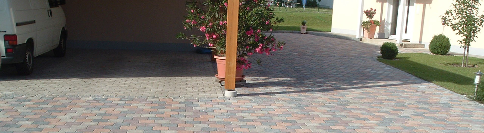 Garageneinfahrt pflastern